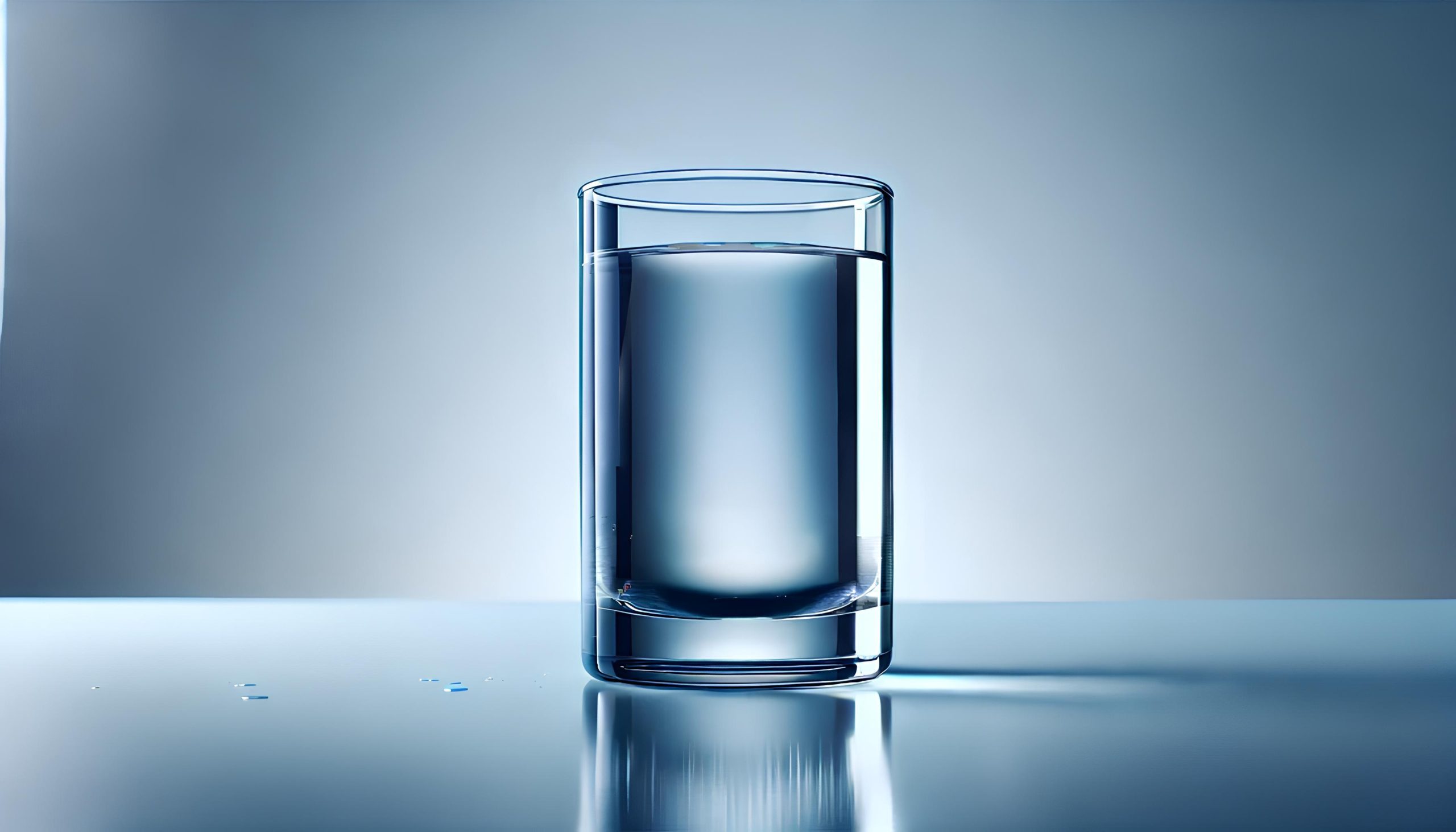 glass of water